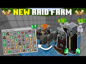 IMPROVED Emerald Farm Minecraft Bedrock 1.21+ | #minecraft