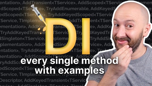 ASP.NET Core 依赖注入的所有示例 ｜ .NET & C# Essentials