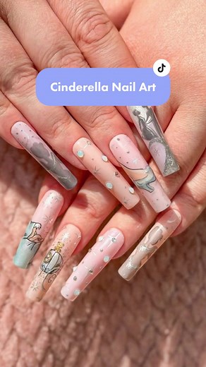 Cinderella Nail Art: Dreamy Designs with Tammy Taylor
