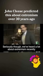 6 comments | Why is extremism on the rise? Lets ask John Cleese | The Barefoot Nurse | Facebook