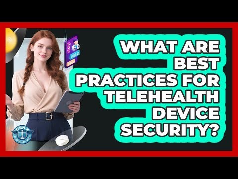 What Are Best Practices For Telehealth Device Security?