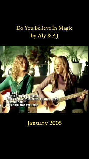 Do You Believe In Magic by Aly & AJ for the DCOM: Now You See It… January 2005 #disneychannel #fypシ #fyp #nostalgia #pov #foryoupage #nostalgic #2005 #january #disney #alyandaj #alysonmichalka #ajmichalka