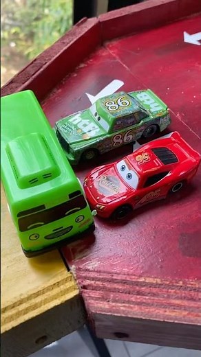 Lightning McQueen Vs Chick Hicks #cars #disneypixarcars