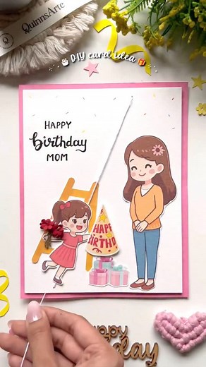 19K views · 6.9K reactions | Birthday Card idea拾 Shop Now on www.quinnsarte.com﫶 | Quinns Arte | Facebook