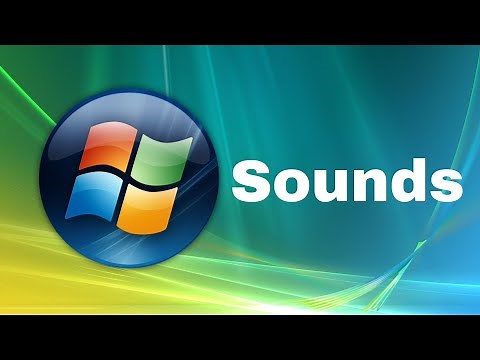 All Windows Vista Sounds