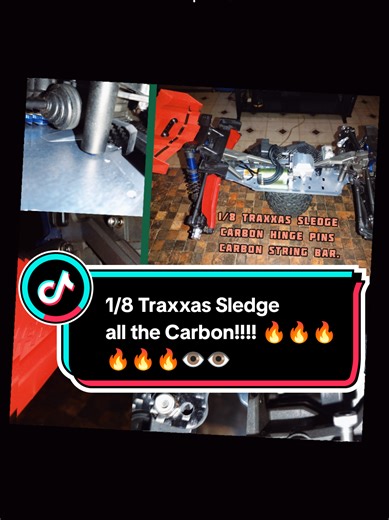 1/8 Traxxas Sledge: All the Carbon Features Revealed