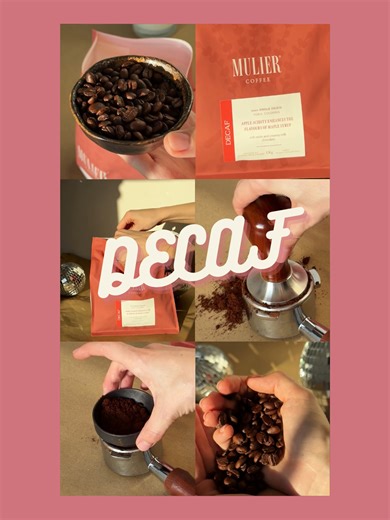 POV: You thought decaf coffee couldn't taste this good 🍎✨ Watch us prep our Mulier Decaf 🤌 Sourced from women farmers. Made for coffee lovers who don't compromise on flavour ☕💕 #decafcoffee #specialtycoffee #coffeelovers #coffeetok #asmr