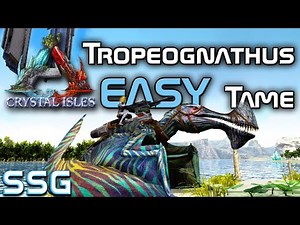 ARK Crystal Isles Tropeognathus EASY Tame
