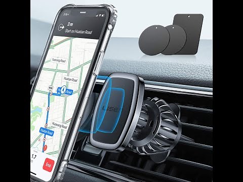 Review: LISEN Phone Holder Car, [Upgraded Clip] Magnetic Phone Mount