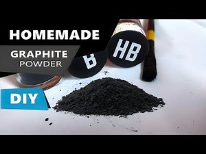 How to make homemade graphite powder: A Tutorial for Beginners #art #graphite #tutorial ‪@smnarts12‬
