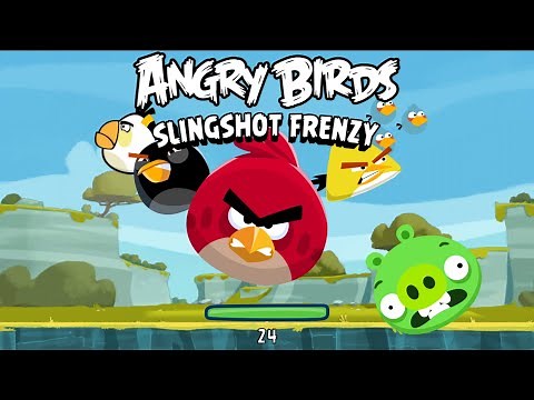 Angry Birds | Slingshot Frenzy | Gameplay