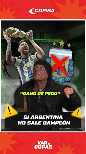 ¿SI ARGENTINA SALE CAMPEÓN ES DE PEDO? #mundial2026 #gerson #seleccionargentina