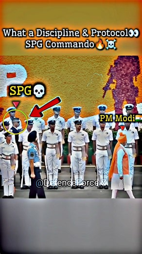 How SPG Commando Discipline & Protocol for PM Modi's Protection🔥☠️⚔️ #spg #commando #army #shorts
