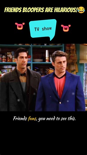 Friends Cast Breaking Character 😂 | Funniest Bloopers You Need to See!#Friends#shortsfeed