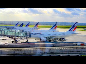 The Walk Between Terminals 2C & 2E, Charles de Gaulle Airport, Paris
