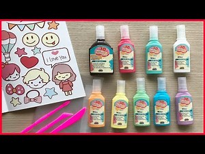 DIY 3D magic sticker handmade - Easy way to make handmade sticker so cute (Chim Xinh channel)