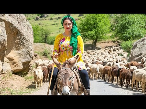 Nomadic Mountain Life in Iran | A Journey into Authentic Village Heritage