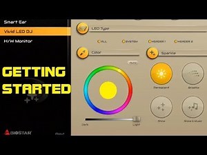 Vivid LED DJ Biostar Motherboard B250ET2 LED RGB