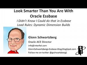I Didn't Know I Could do that in Essbase - Load Rules: Dynamic Dimension Builds