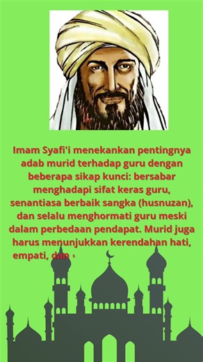 "PENTINGNYA ADAB MURID TERHADAP GURU"