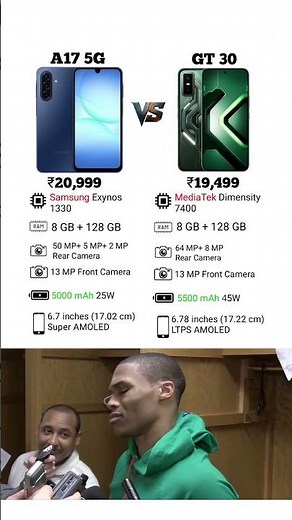 ⚡️Samsung A17 5G Vs Infinix GT 30🚨 full comparison
