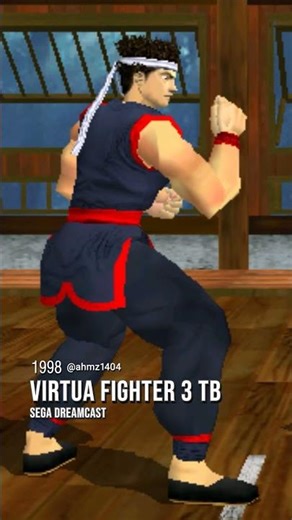 Akira Yuki Virtua Fighter 1 to VF5 REVO (1993-2025) Evolution