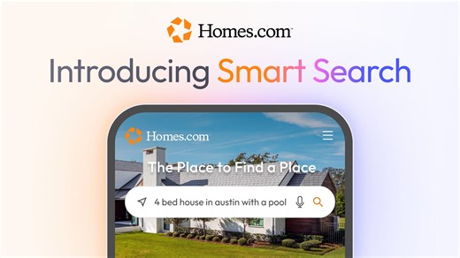 Homes.com just launched Smart Search, a next-generation home search experience that empowers you to search the way you speak. Instead of using rigid filters or entering exact keywords, now you can just describe exactly what you are looking for in a home in natural, conversational language like “a condo 15 minutes from Whole Foods” or “house with an EV charger near a good elementary school in Scottsdale.” It’s a smarter, more intuitive way to find your ideal home. Start your search on Homes.com t