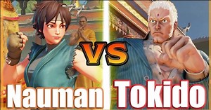 Can Tokido's Urien take on Nauman's Sakura in a Street Fighter 5: Champion Edition first-to-three set?