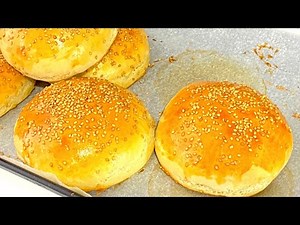 DELICIOUS HOMEMADE BURGER BUNS WITHOUT A MIXER, SOFT WITH A LIGHT AND AIRY CRUMB, EASY/FOOLPROOF ...