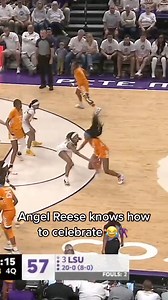28K views · 142 reactions | Angel Reese has the best celebrations in college basketball  (: ESPN ) | DraftKings | Facebook