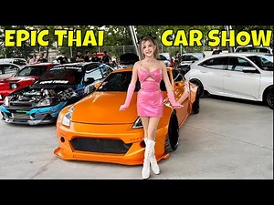 My First THAILAND Car Show in BANGKOK 🇹🇭 Meeting CB MEDIA at Epic Car Meet