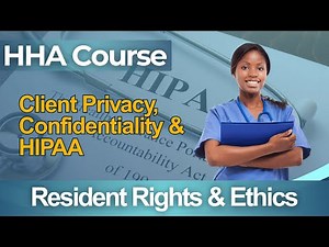 HHA Practice Test 2026 Home Health Aide - Full Course HIPAA Privacy Confidentiality