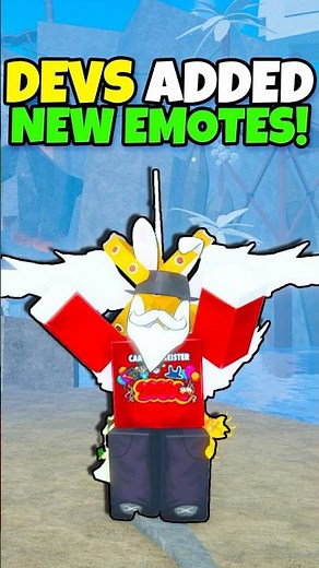 The DEVS Added NEW EMOTES In FISCH Roblox!