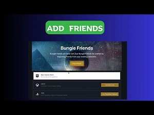 How to Add and import new friends in bungie | Add friends in destiny 2