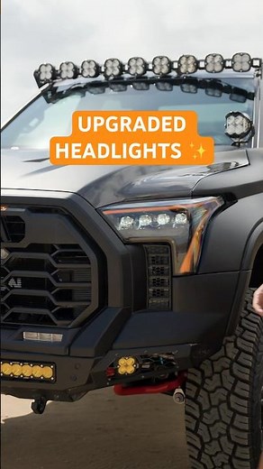 Alpharex headlights & taillights for the 2026 TUNDRA 👈 #trd