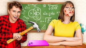 ALUNOS TRANQUILOS vs PROFESSOR IRRITADO: Pegadinhas Malucas na Escola! | 123GO Challenge Portuguese