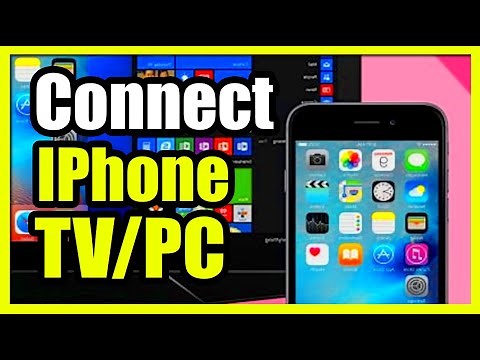 How to Connect & Screen Mirror IPhone to Smart TV or PC (Easy Tutorial)