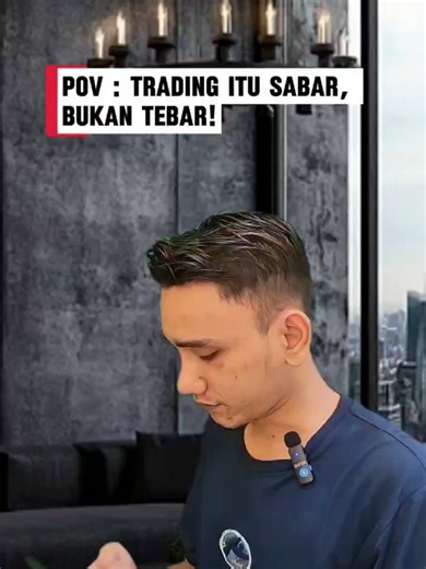 Trading itu sabar bukan tebar, harus seperti sniper! #belajartrading #crypto #emas #fyp #realitavsekspetasi