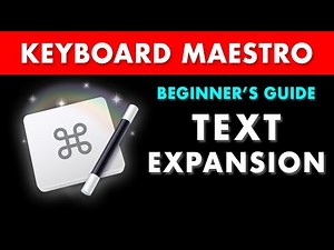 Text Expansion Macros in Keyboard Maestro (Beginner Tutorial)
