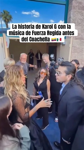 THE STORY OF KAROL G WITH FUERZA REGIDA BEFORE COACHELLA #karolg #fuerzaregida #mexico #colombia