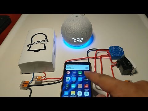 wire shelly plus 1 to doorbell