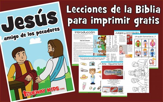 Jesús amigo de los pecadores - Lecciones bíblicas para niños - Trueway Kids