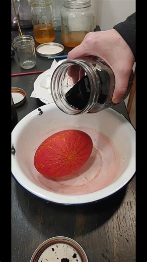 Creating Beautiful Pisanki Eggs with Multi-Wax and Dye Technique