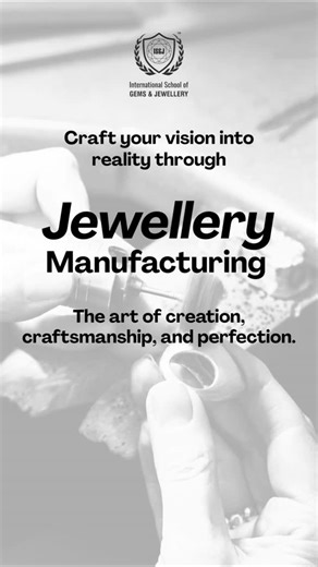 International School of Gems Jewellery on Instagram: "Jewellery Manufacturing Program at ISGJ A practical program designed to teach you the fundamentals of metal forming, casting, soldering, stone setting, and finishing — preparing you for real-world jewellery production. Connect with our team and discover how ISGJ can shape your future in this ever-evolving industry. For more details: 99250 50423 Email: connect@isgj.org Website: www.isgj.org #isgj #jewellerymanufacturing #jewellerycourses #gems