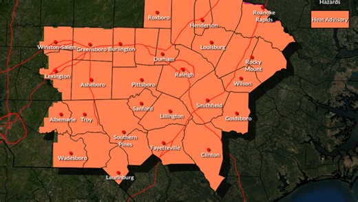 Temperature records may be broken in NC: Here's how hot it would have to get