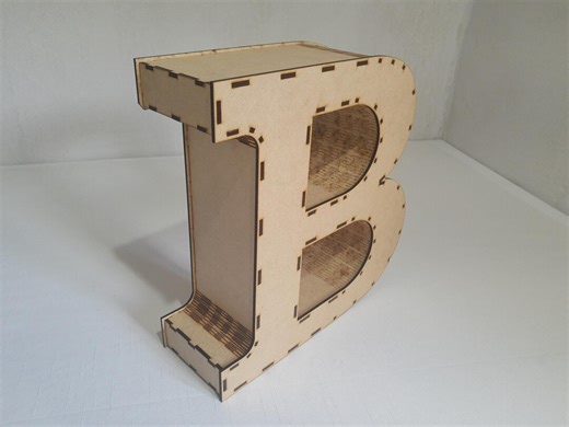 Alphabet 3D Letters Box Font - Laser Cut | Vector File for CNC and Laser Cutting | MDF - Acrylic 3mm - 4mm & 6mm | Instant Download - Etsy Australia