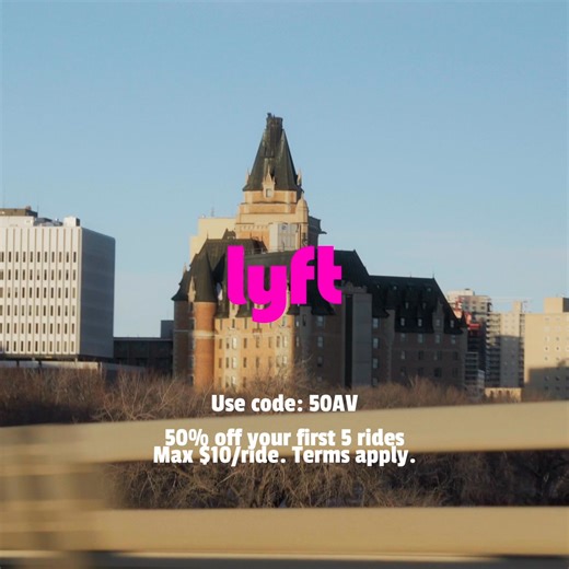 Lyft is now available. Code: 50AV. 50% off first 5 rides, up to $10/ride. New riders only. Terms apply. | Lyft