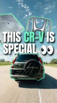 This Might Be One of the Most Desirable Honda CR-Vs Left 👀