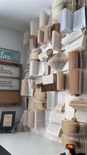 Book Backdrop Project: Creative Writing Office Inspiration