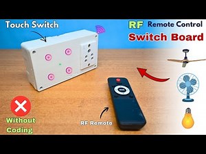 Make a Smart Switch Board Without Any Coding | How to Make a Smart Remote Control Switch Board